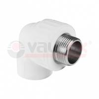 Угольник переходной с наружной резьбой 32х1/2" (40/10) (Valfex)